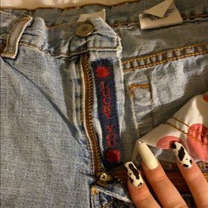 licky brand shorts lots of cute holes !!!